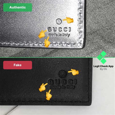 fake gucci chevron wallet|how to spot gucci wallets.